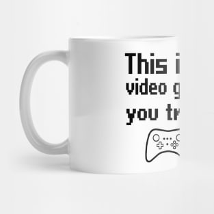 This isn't the video game store, you tricked me Mug